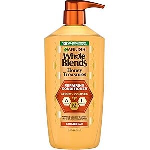 [SnS] $4.54* | 26.6-Oz Garnier Whole Blends Honey Treasures Repairing Conditioner at Amazon